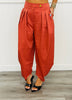 Aladin High Waist Waterfall Pants (Reg & Plus) - 3 Colors