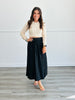 Basic Pleated Midi Skirt (Reg.) - 2 Colors