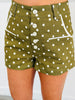 Polka Dot Jacket & Shorts Set (Reg and Plus)