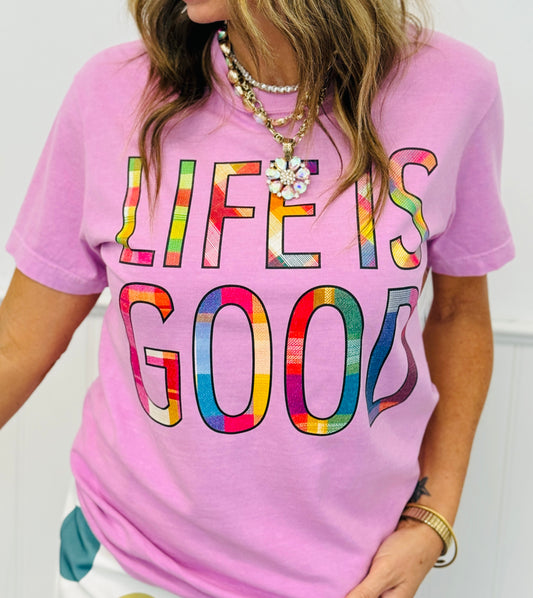 Life Is Good Graphic Tee (Reg. and Plus)