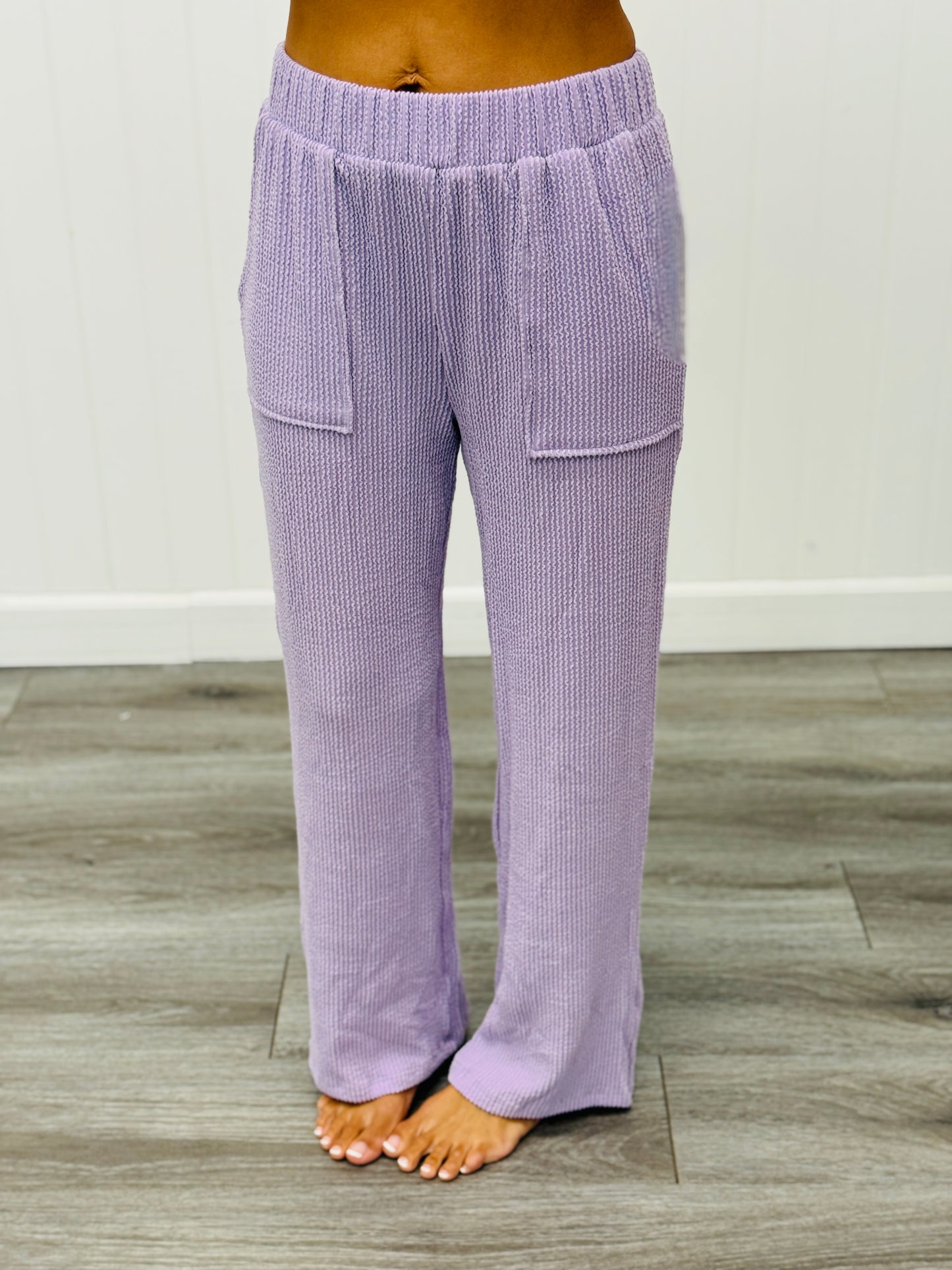 Ribbed Pocket Pants (Reg. and Plus) - 9 Colors