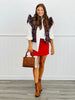 Christmas Plaid Puffy Vest (Reg.)-2 Colors