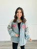 POL Denim Embroidered Roses Jacket (Reg)