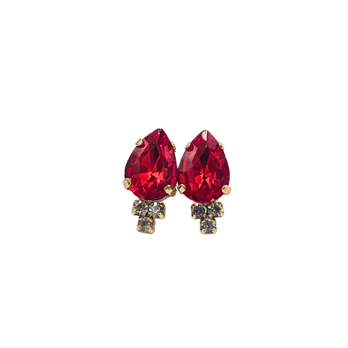 Sienna - Valerie Studs in Red