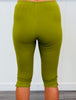 Moss Ribbed Tank Top & Capri Pants Set (Reg.)