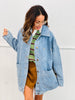 Oversized Medium Denim Jacket (Reg.)
