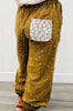 POL Floral Contrast Lace & Woven Patch Pants (Reg.)