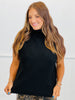 Sleeveless Turtleneck Sweater Top (Reg.)-3 Colors