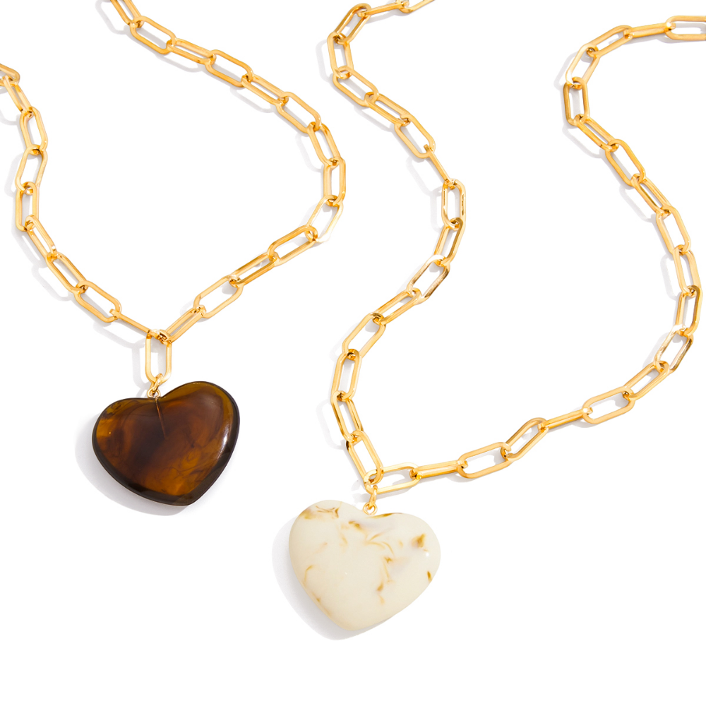 Marbella Heart Necklace (2 colors)