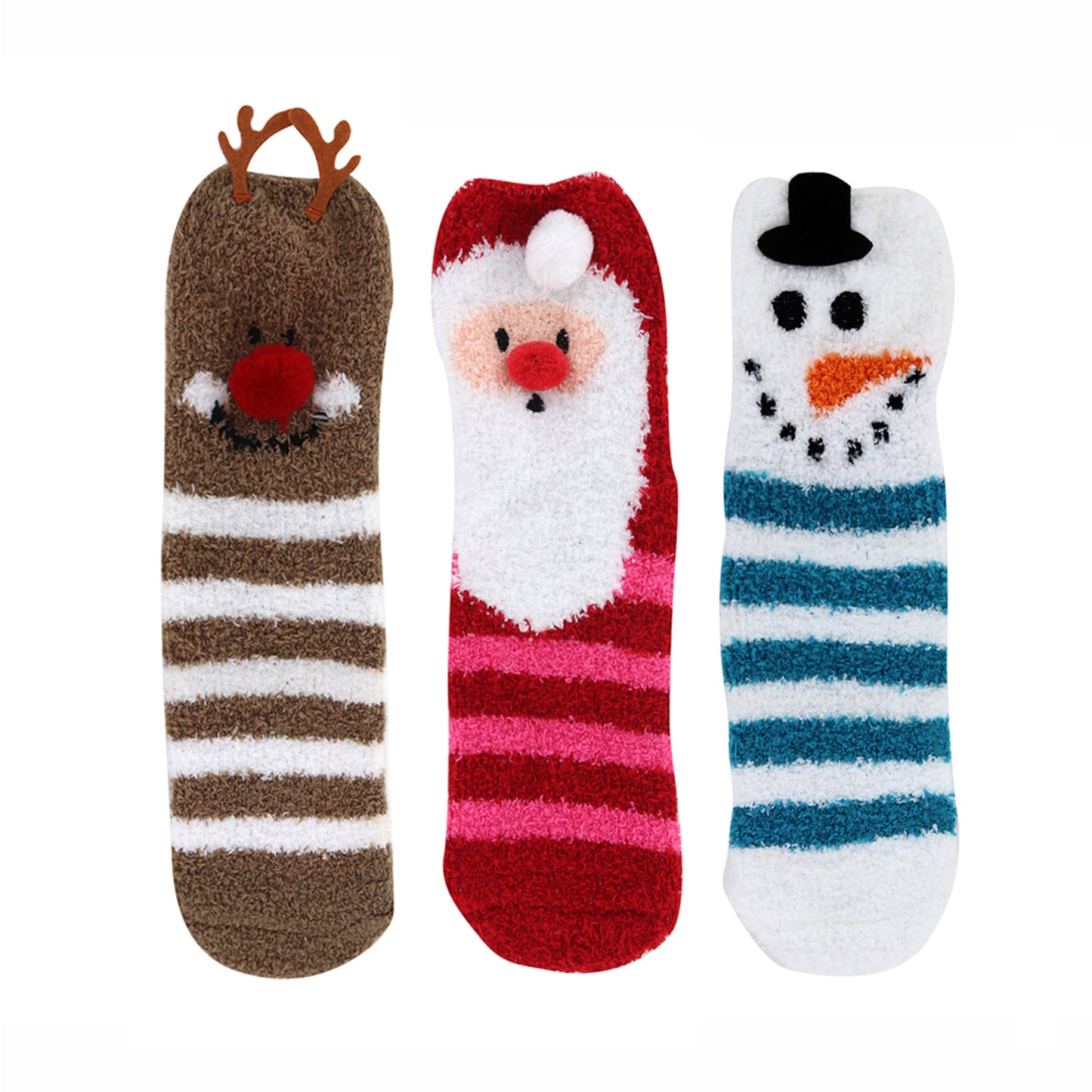 Christmas Fuzzy Socks - 3 Styles