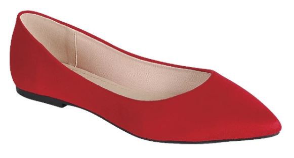 Charming Red Flats