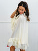 Ruffled Chiffon High Low Blouse (Reg & Plus) - 2 Colors