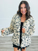 Leopard Faux Fur Jacket (Reg.)