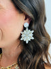 Acrylic Snowflake Earrings