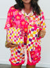 Groovy Garden Ruffle Pajama Set (Reg. and Plus)