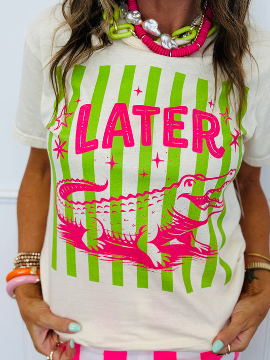 Later Gator Graphic Tee (Reg. and Plus)