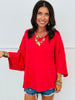 Oversized Cotton Spandex Top (Reg. and Plus) - 3 Colors
