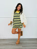 Lemon Striped Pocket Shorts (Reg.)