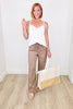 White Double Strap Blouse (Reg.)