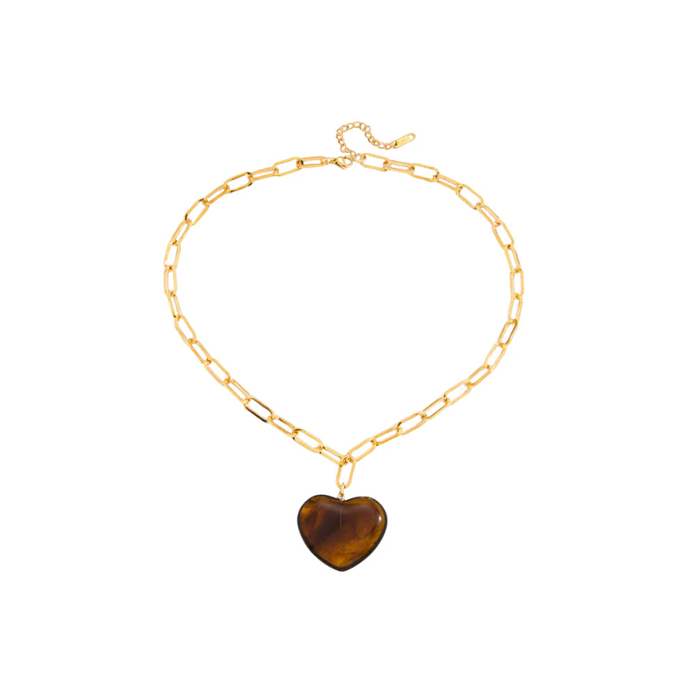 Marbella Heart Necklace (2 colors)