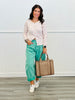 Lace Trim Sweater Cardigan Top (Reg & Plus)