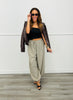 Dk Brown Faux Leather Jacket (Reg and Plus)