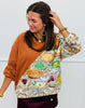 Queen Of Sparkles Brown Thanksgiving Meal Sweatshirt (Reg. and Plus)