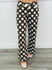 Brown/Ivory Polka Dot Pants (Reg & Plus)