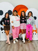 Black Pick Your Poison Sequin Sleeves Sweatshirt (Reg. and Plus)