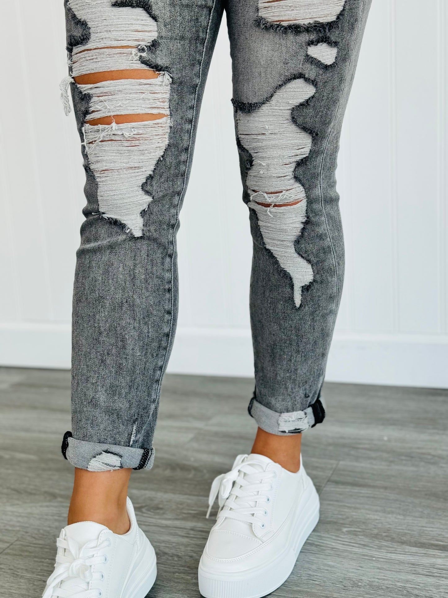 Risen When Skies Are Grey Skinny Jeans (Reg & Plus)