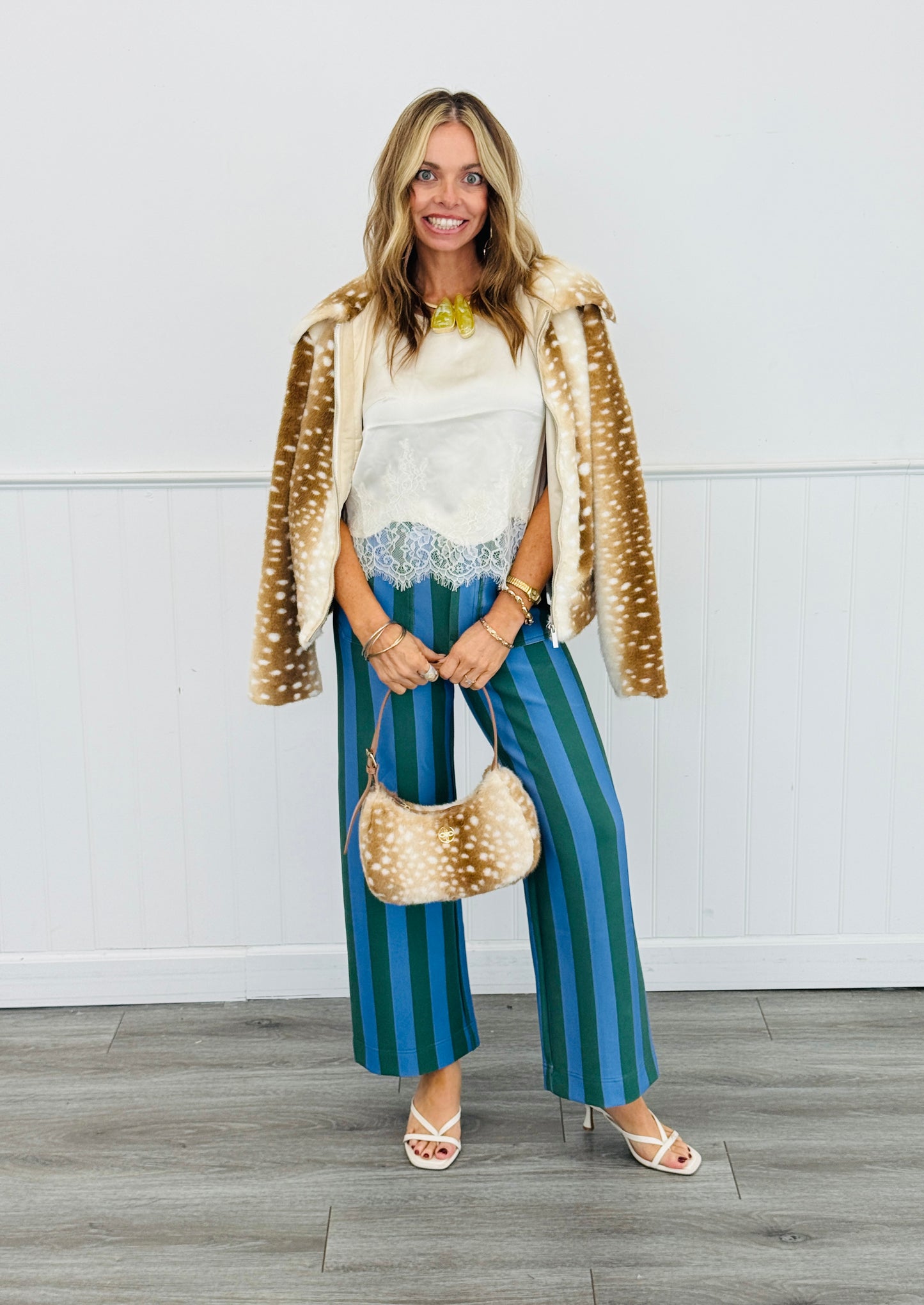 Bold Stripe Ankle Pants Remix (Reg.) - 3 Colors