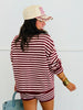 Striped Button Down Sweater Cardigan (Reg.) - 3 Colors