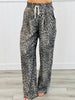 Grey Leopard Upscale Top/Pant Set (Reg & Plus)