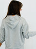 Heather Grey Hoodie Sweatshirt Top (Reg & Plus)