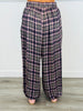 Flowy Plaid Elastic Cuffs Pants (Reg.) - 3 Colors