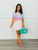 Striped Mini Skort (Reg. and Plus) - 5 Colors