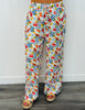 Royal Multi Print Loungewear Top & Pant Set (Reg.)