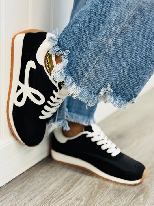 Black/White Sole Mate Sneakers