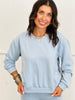 Rhinestone Knit Sweatshirt (Reg.)-5 Colors