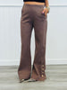Dear Scarlett Magic Gold Button Wide Leg Pants (Reg. and Plus) - 7 Colors