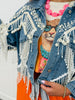 Denim Dancing Pearl Jacket (Reg.)