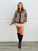 Taupe/Brown Leopard Sweater Cardigan (Reg.)