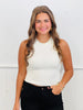 Crystal & Peral Detailed Tank Top (Reg.) - 4 Colors