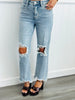 Risen Light Ready For Anything Crop Jeans  (Reg & Plus)