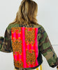 Camo Print Tiger Graphic Jacket (Reg.)
