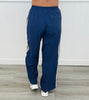 Navy Side Stripe Track Pants (Reg.)