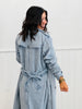 Tencel Denim Belted Trench Coat (Reg.)