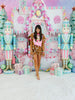 Foil Gingerbread House Tee (Reg. and Plus)