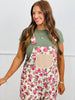 POL Cream Multi Floral Print Overalls (Reg.)