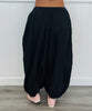 Shirred Harem Pocket Pants (Reg.) - 2 Colors